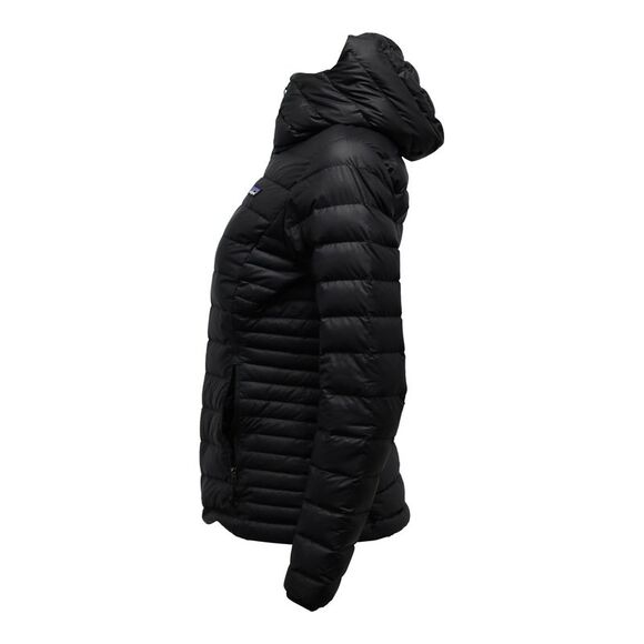 Patagonia Hooded Down Jacket in Black Polyester - Picture 2 of 4